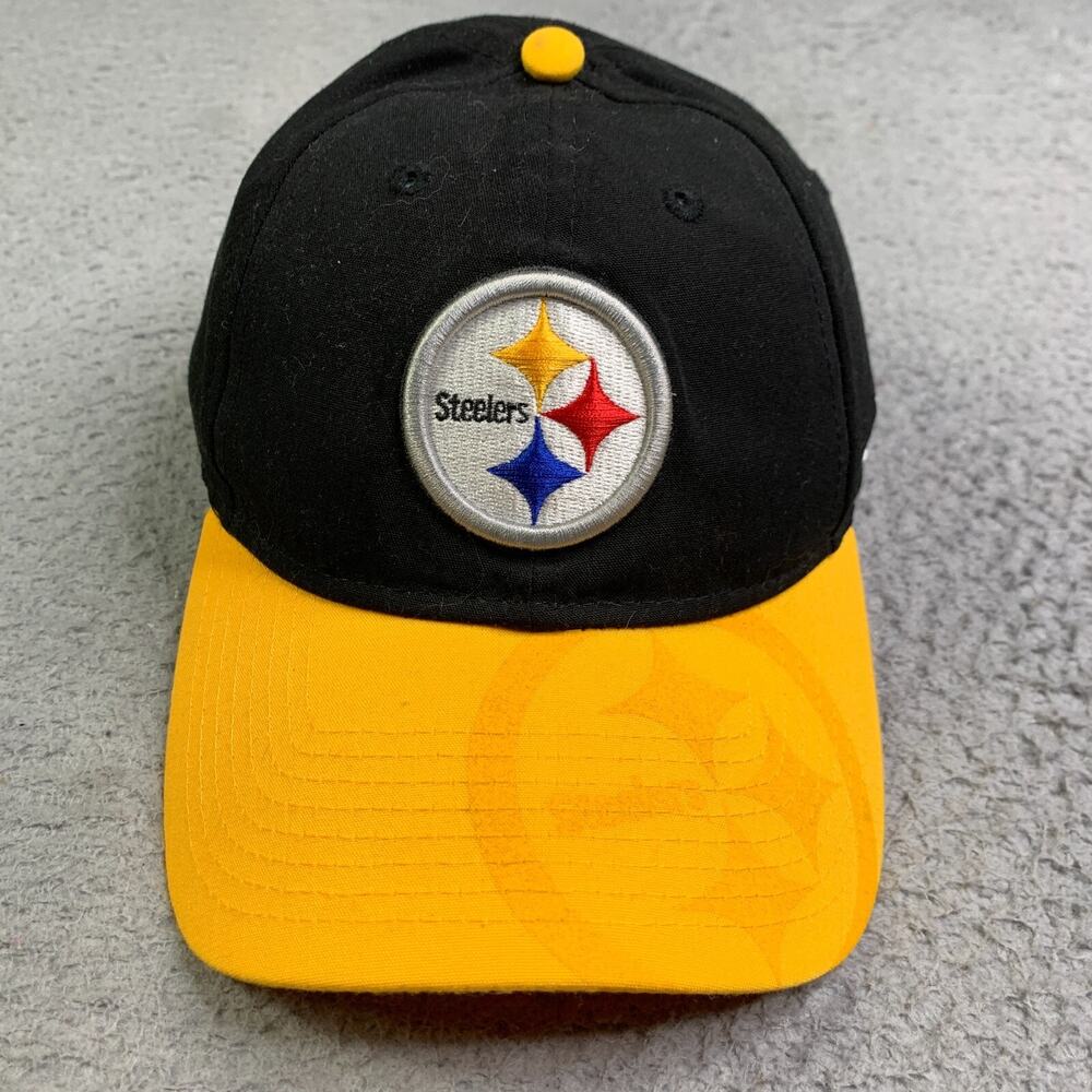 Pittsburgh Steelers New Era Hat Cap Womens Strap Back Black Yellow Ladies
